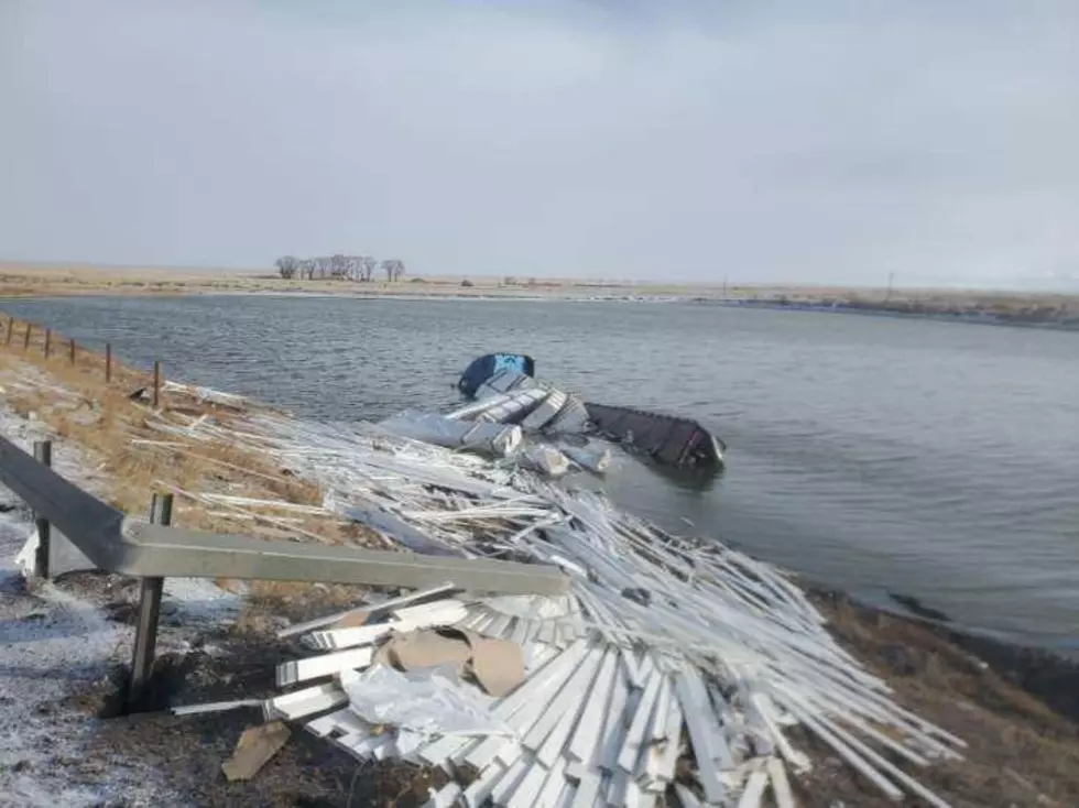 Trucker Drives Into Pond Off Of I-80, Swims To Safety